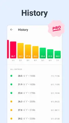 BMI Calculator android App screenshot 3